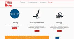 Desktop Screenshot of froberglackochlim.se